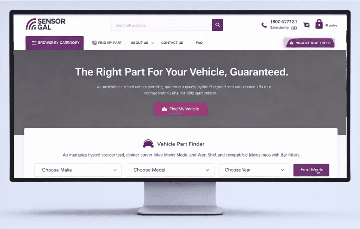 Automotive Parts Store ecommerce website built using Maropost